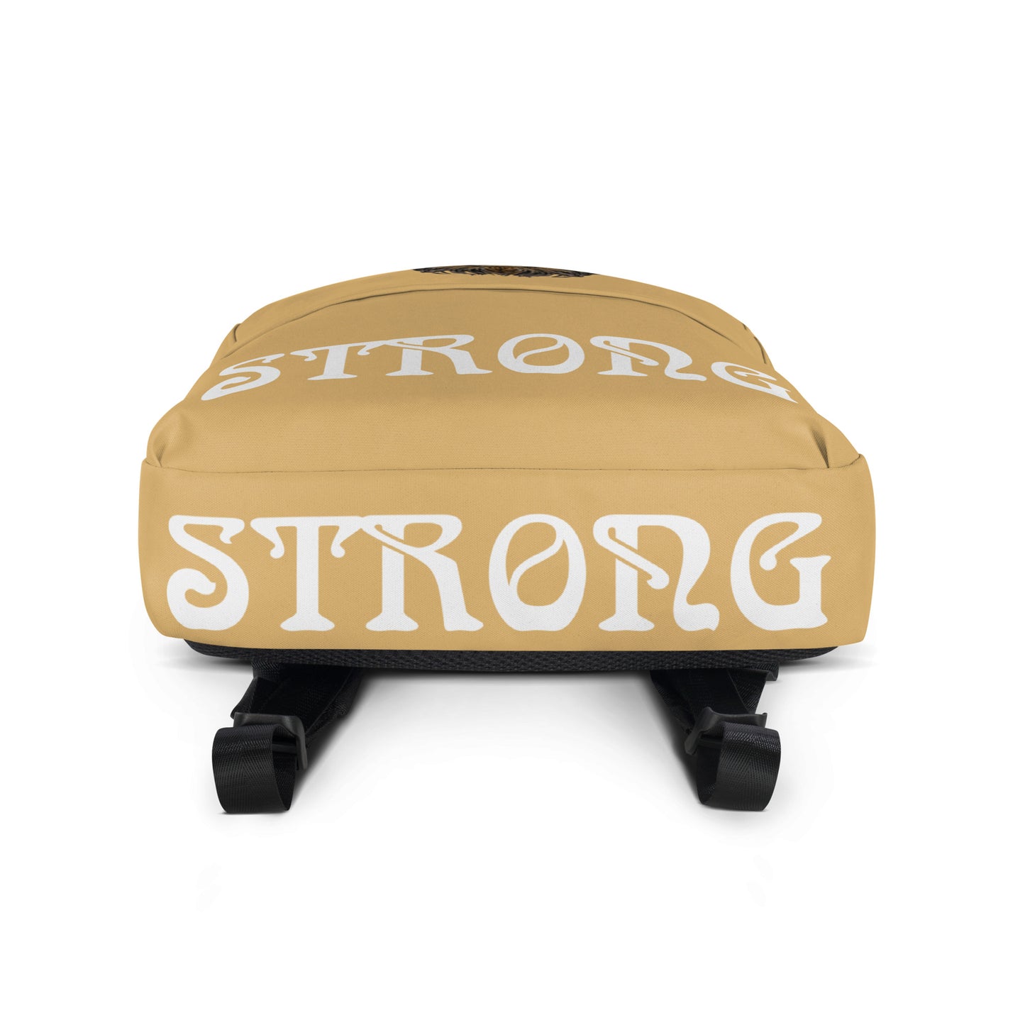 “STRONG” Fawn Backpack W/White Font