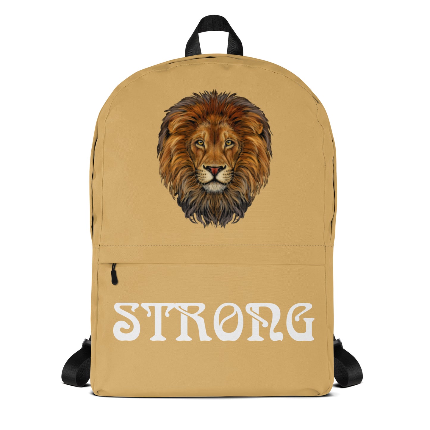 “STRONG” Fawn Backpack W/White Font
