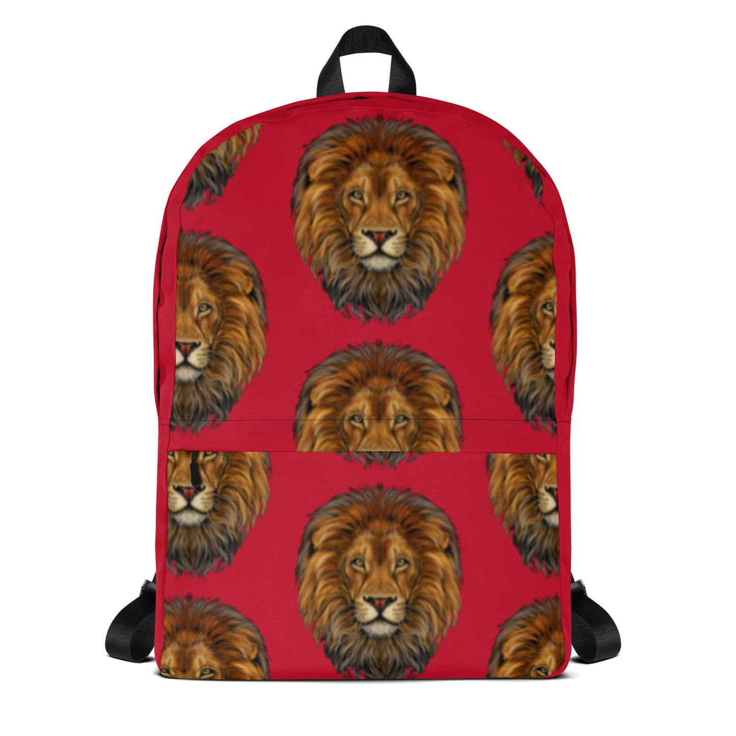 “LION” Red Backpack