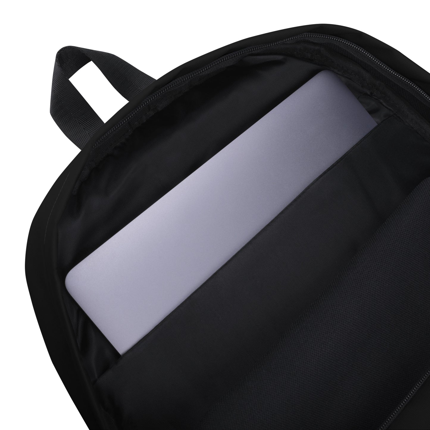 “LION” Black Backpack