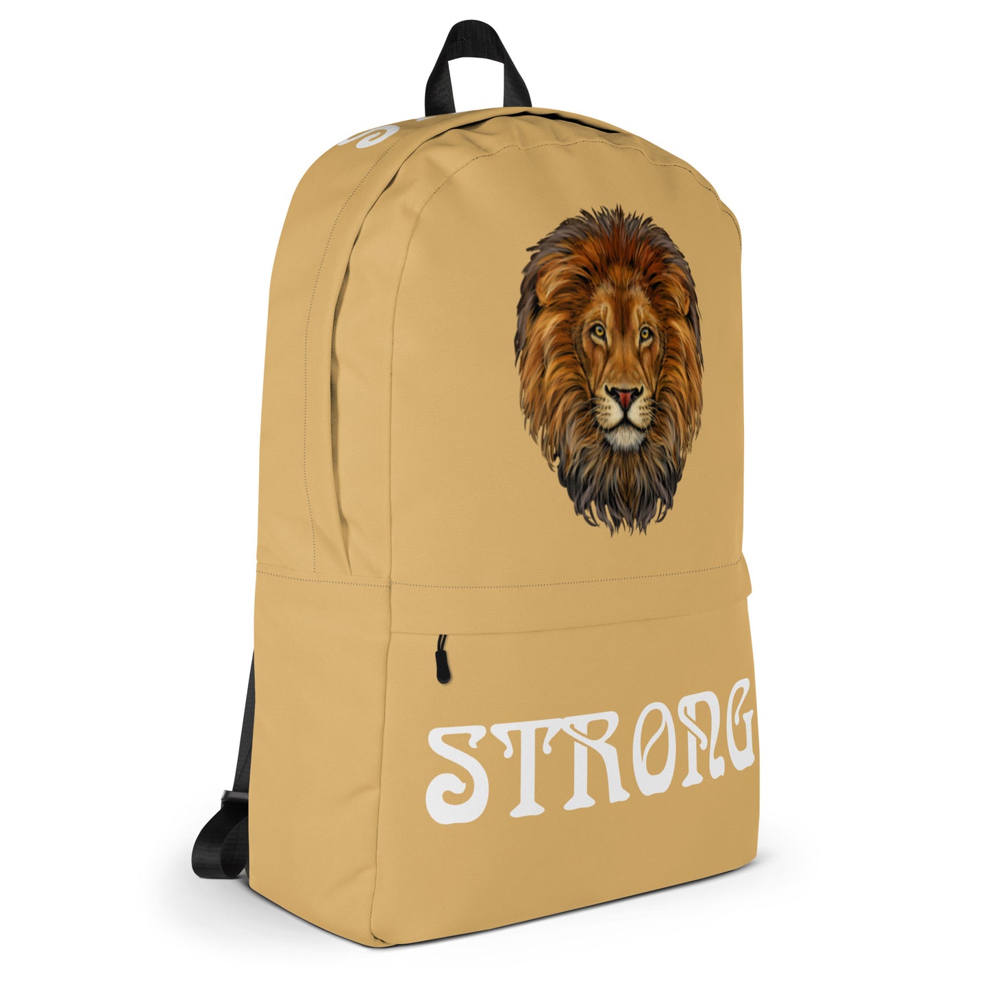 “STRONG” Fawn Backpack W/White Font