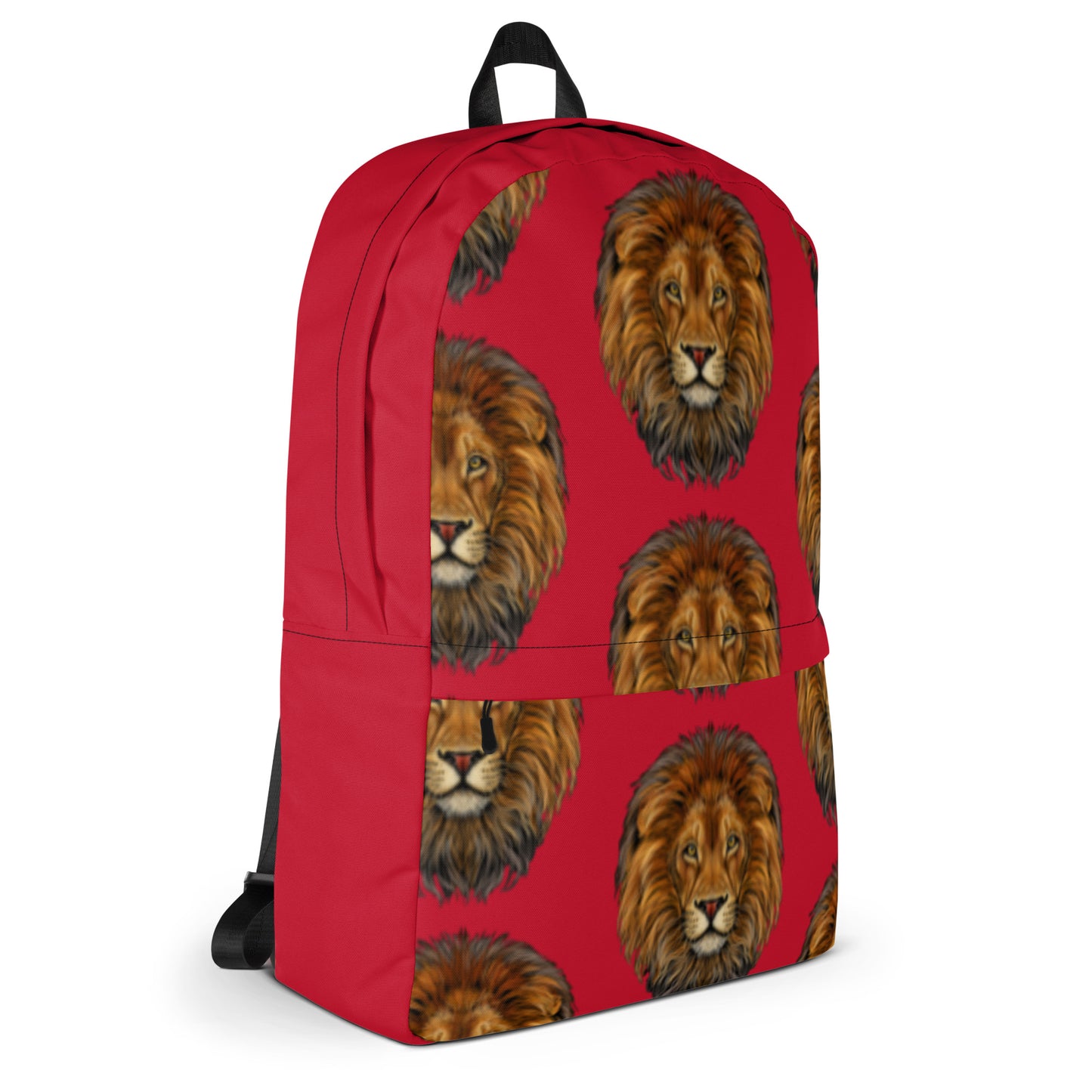 “LION” Red Backpack