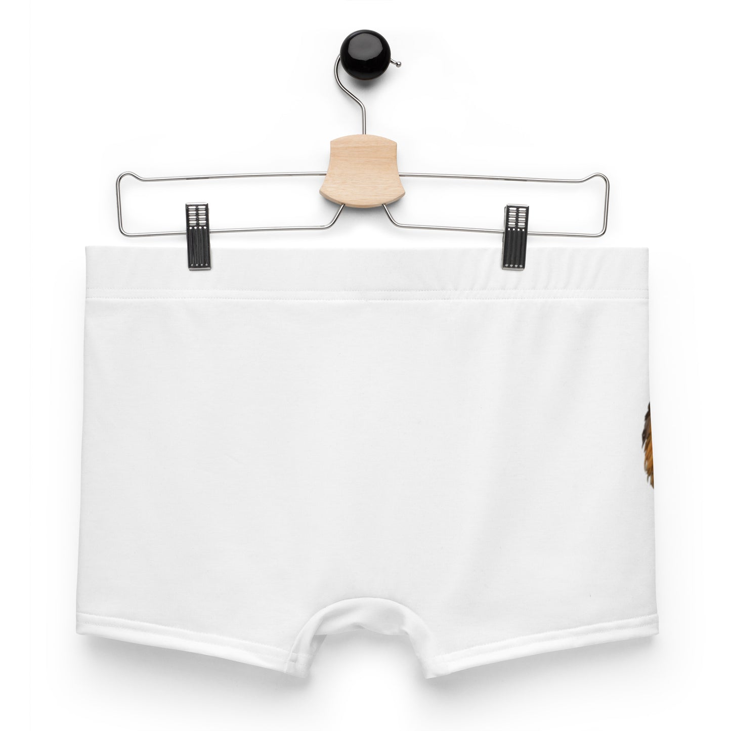“STRONG”White Boxer Briefs W/Red Font
