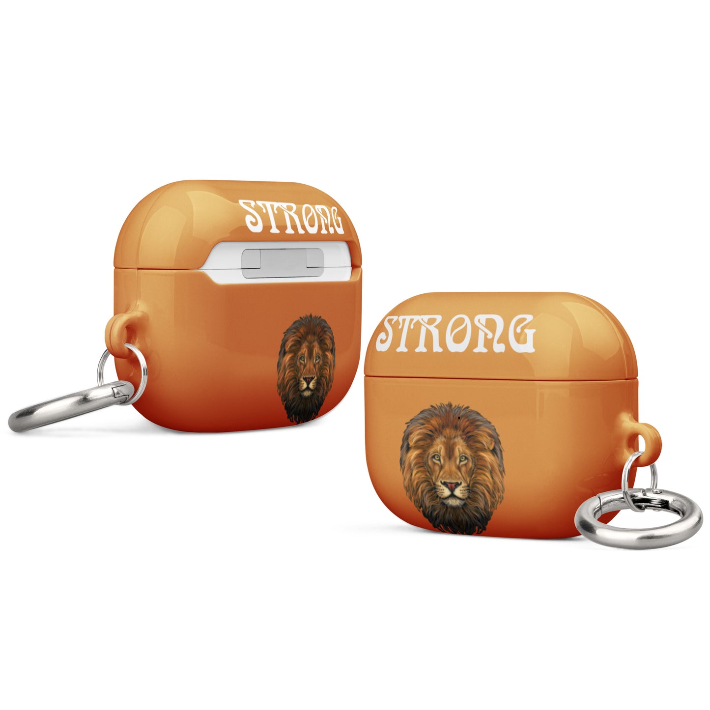 Bronze Case for AirPods®W/White Font