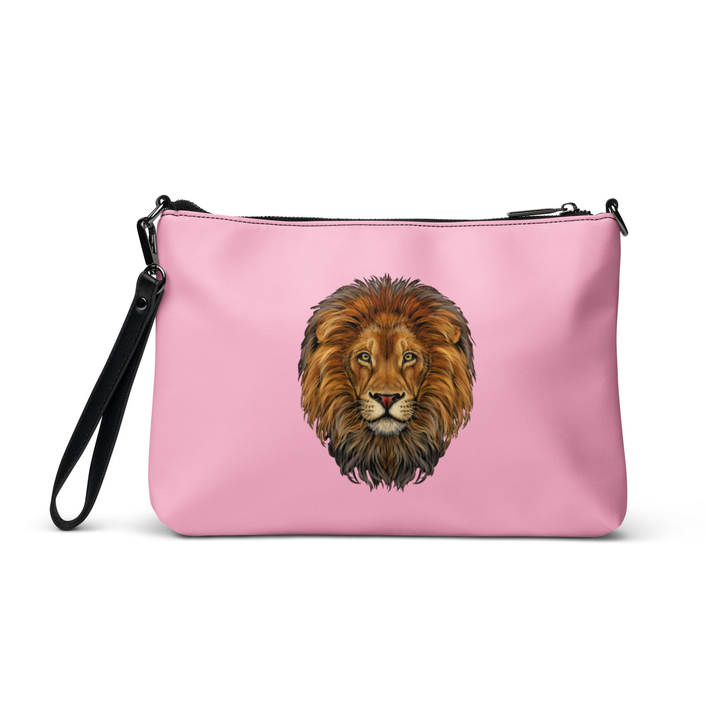 “STRONG”Cotton Candy Crossbody Bag W/Banana Font