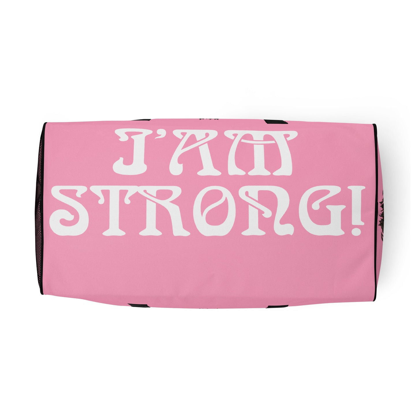 “STRONG” Cotton Candy Duffle Bag W/White Font