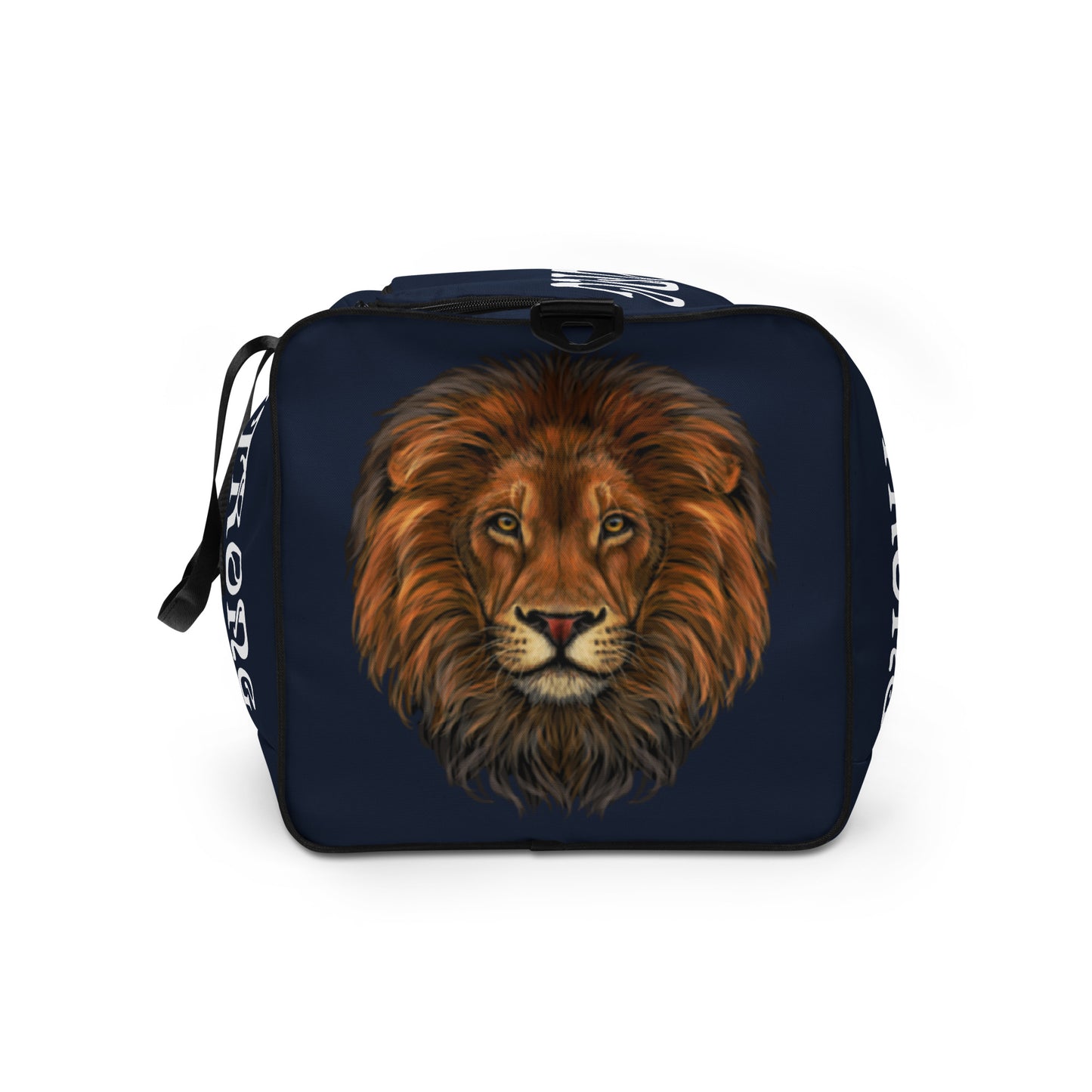 “STRONG” Navy Duffle Bag W/White Font