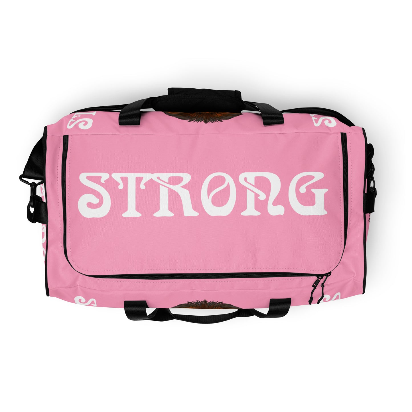 “STRONG” Cotton Candy Duffle Bag W/White Font