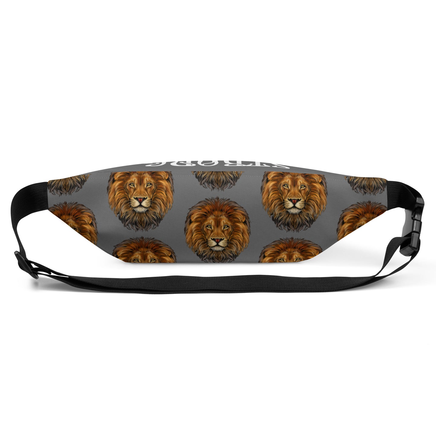 “STRONG”Grey Fanny Pack W/White Font