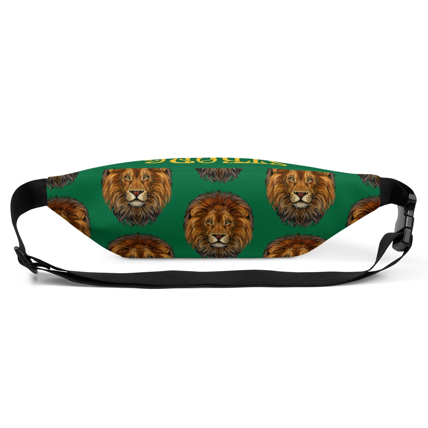 “STRONG”Green Fanny Pack W/Yellow Font