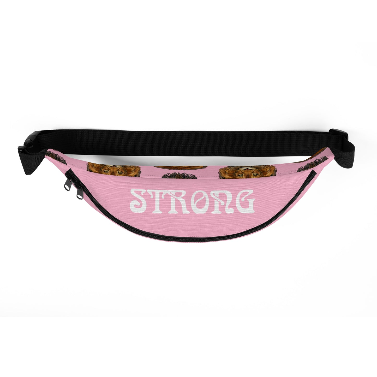 “STRONG”Cotton Candy Fanny Pack W/White Font