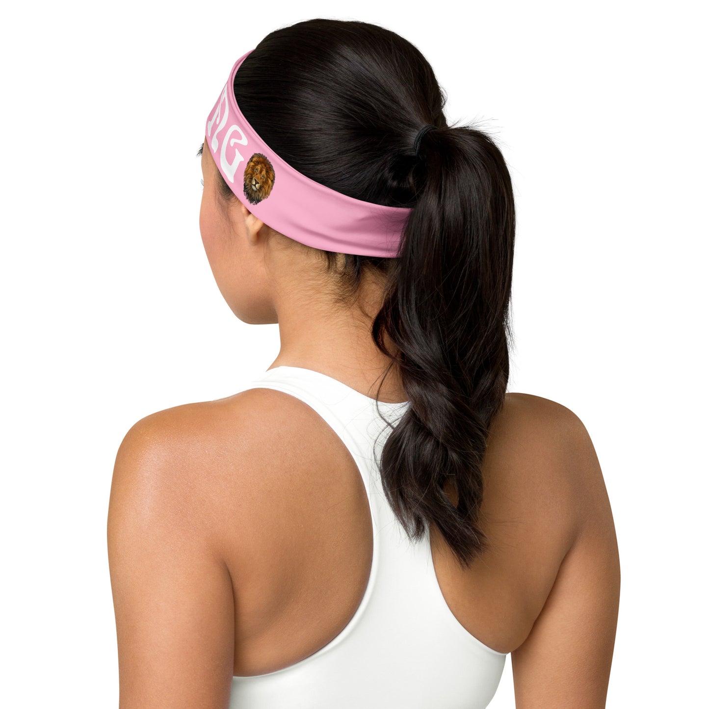 “STRONG” Cotton Candy Headband W/White Font