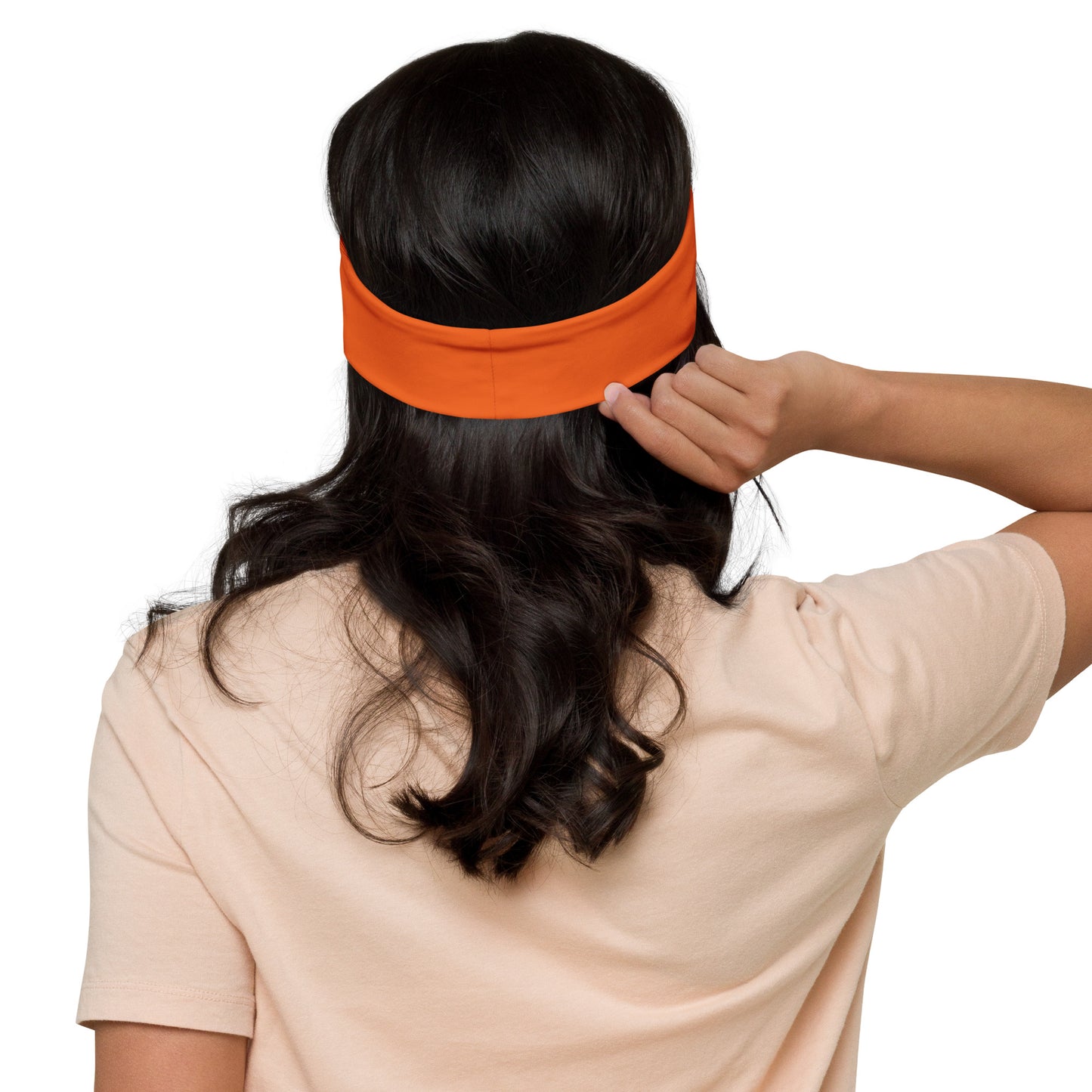 “STRONG” Orange Headband W/White Font
