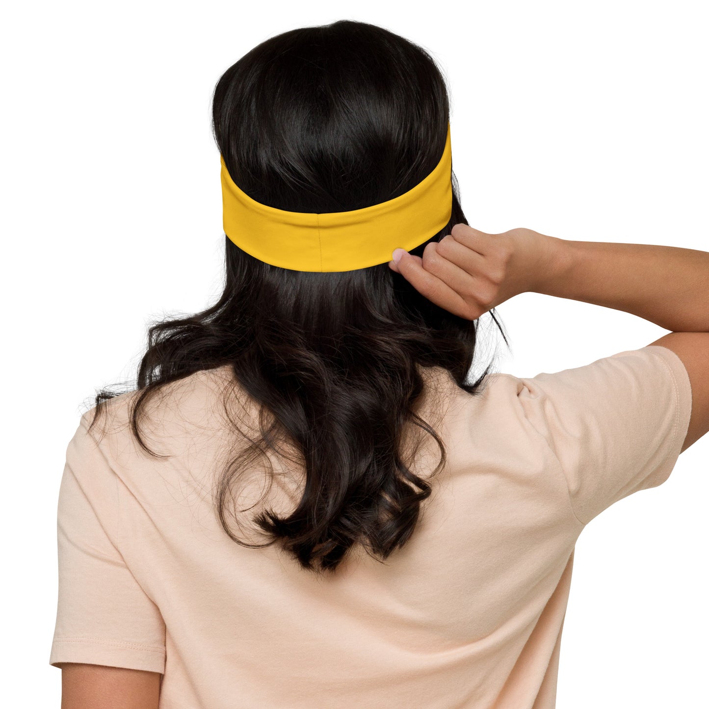 “STRONG” Yellow Headband W/White Font