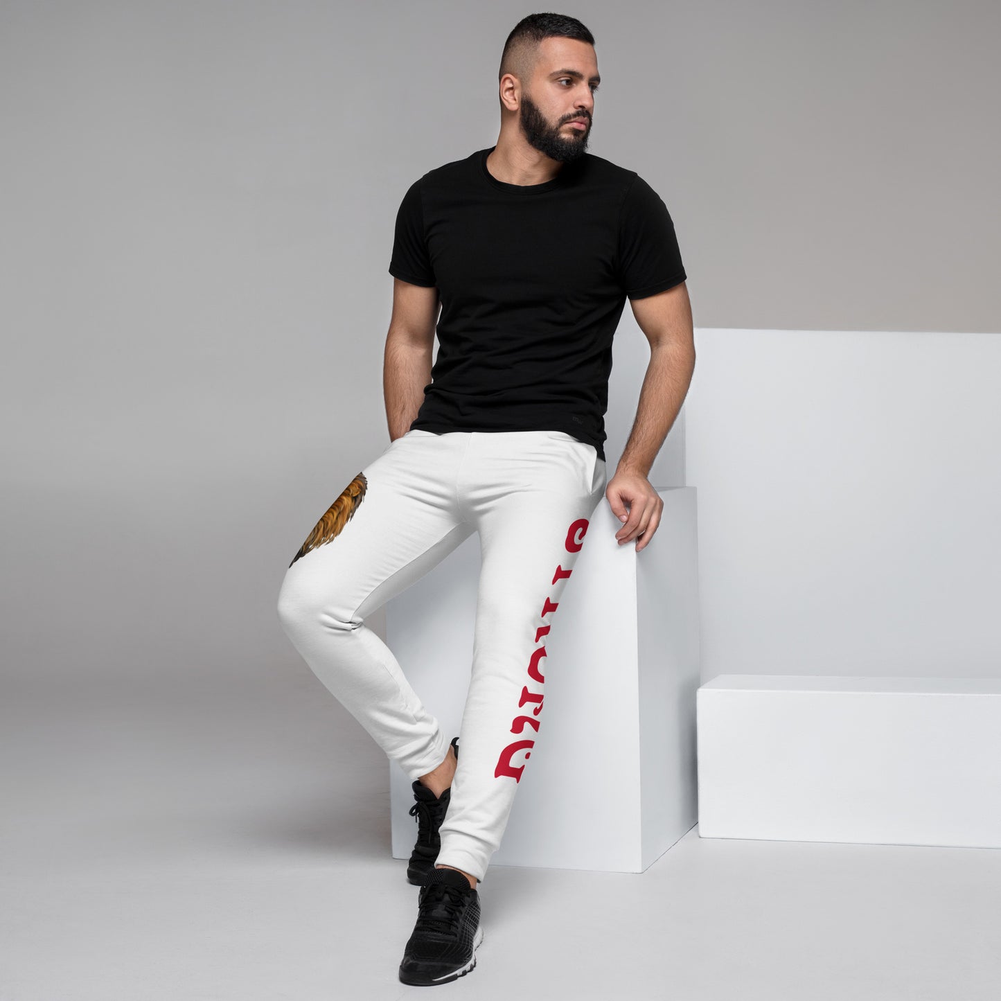 “STRONG”Men's Joggers W/Red Font