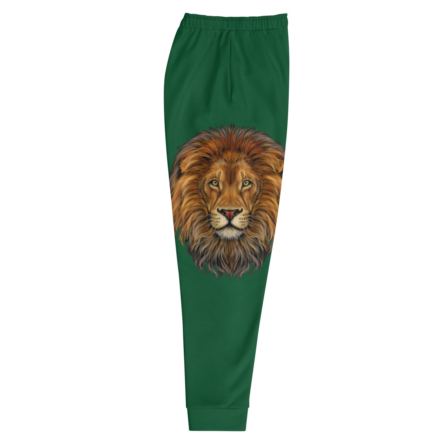 "STRONG"Green Men's Joggers W/Red Font