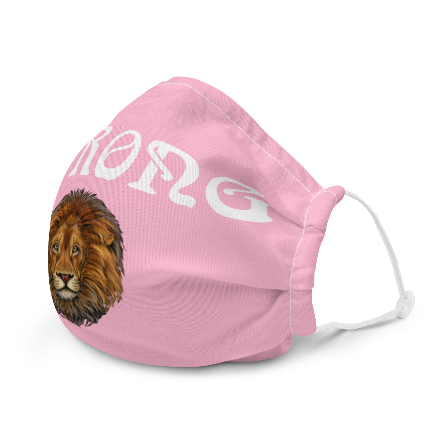 Cotton Candy“STRONG”Premium Face Mask W/White Font
