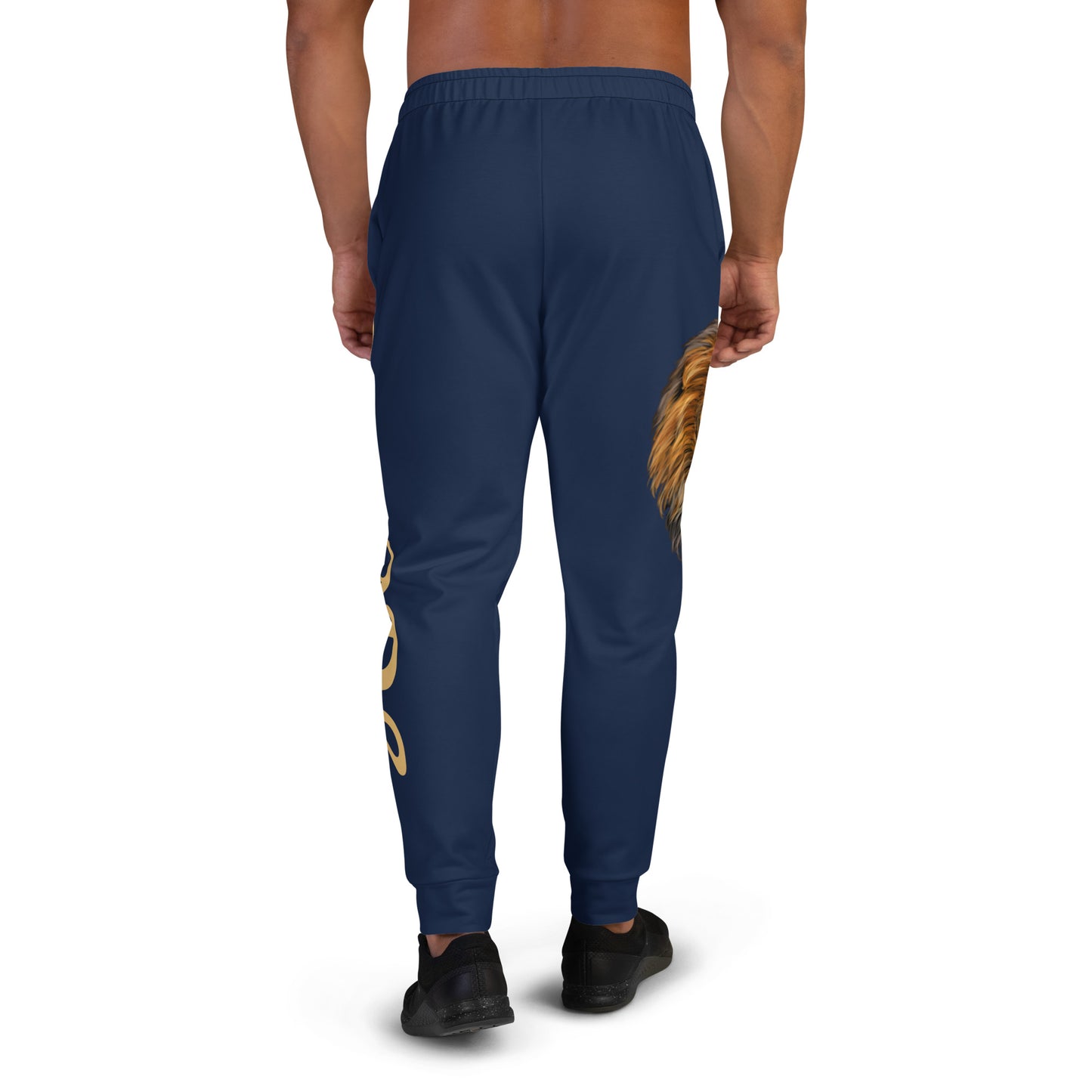 “STRONG” Navy Men's Joggers W/Fawn Font
