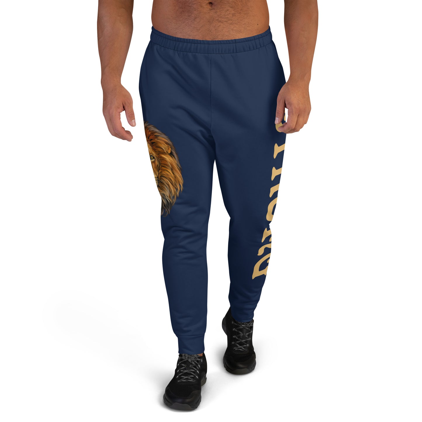 “STRONG” Navy Men's Joggers W/Fawn Font