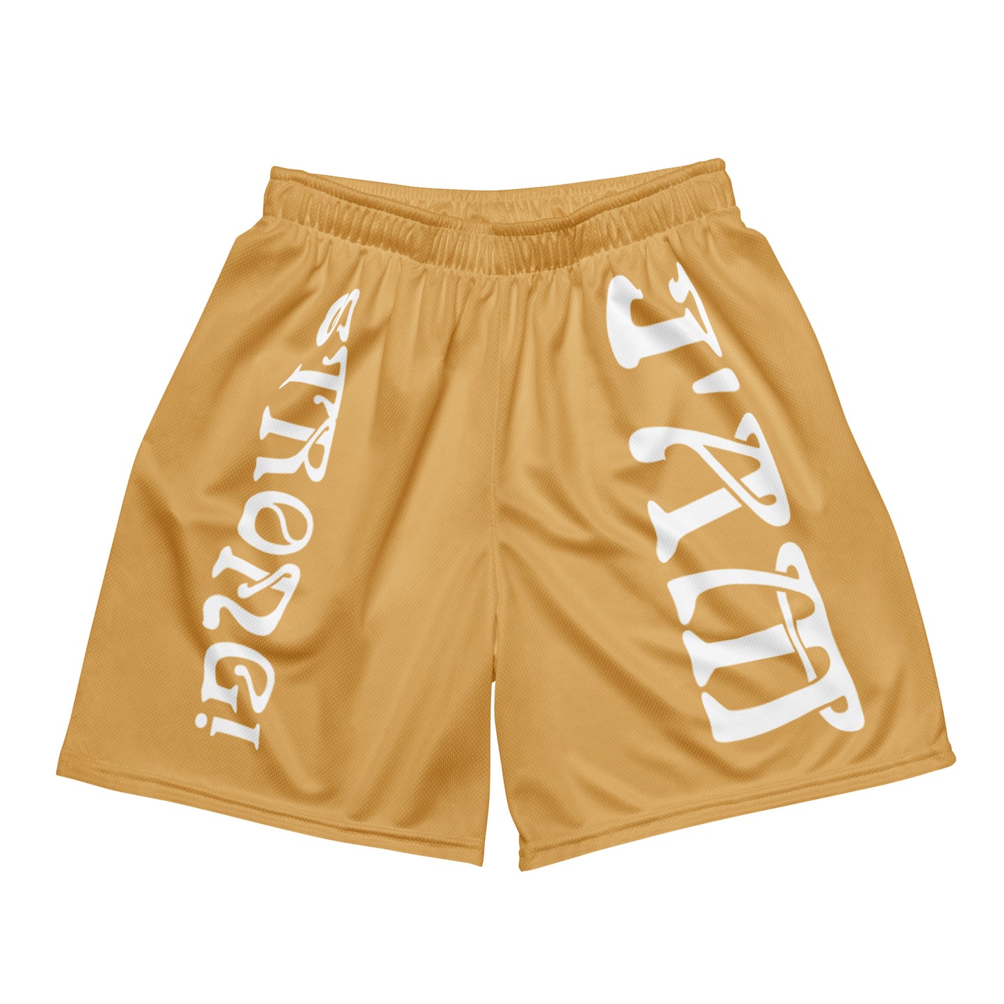 “I’AM STRONG!” Fawn Unisex Sport Shorts W/White Font