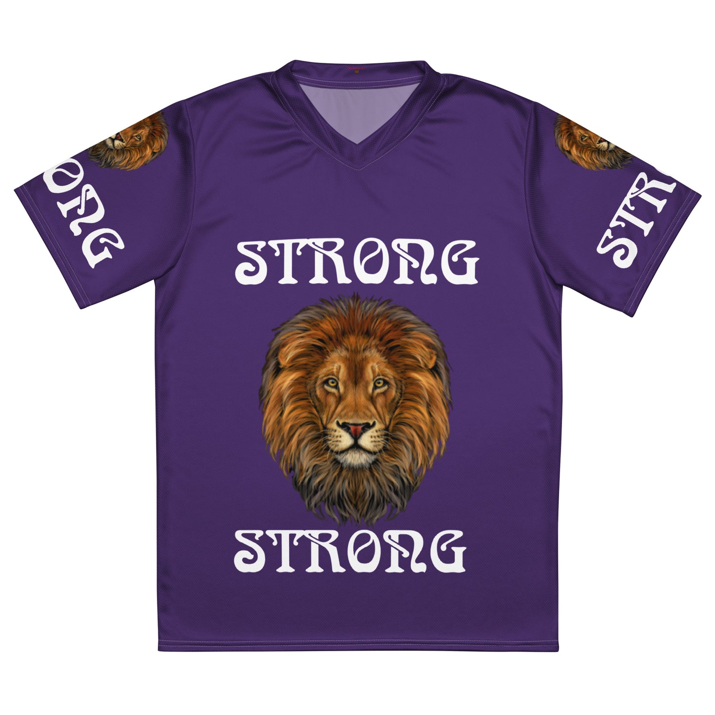 “STRONG”Unisex Sports Jersey W/White Font