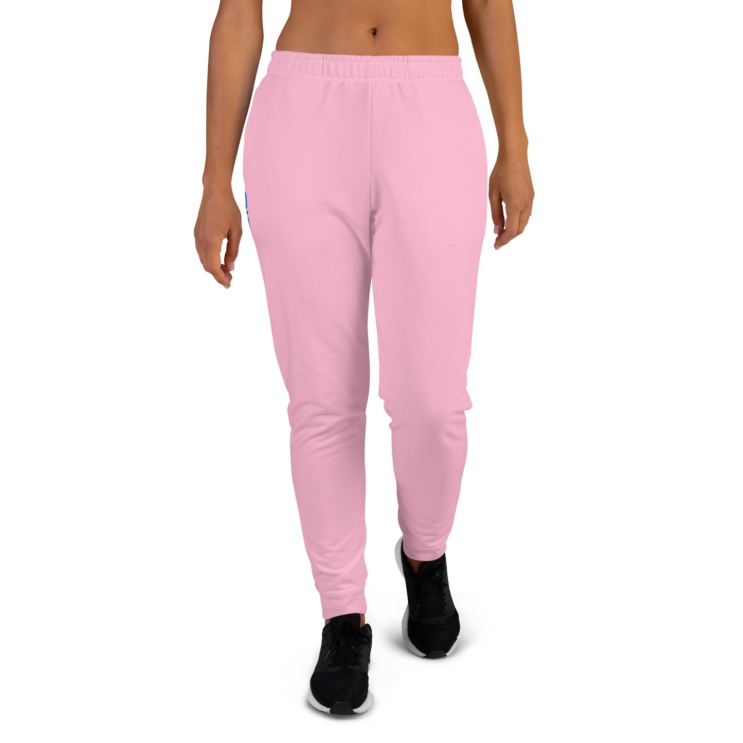 “I’M A MASTERPIECE!”Women's Cotton Candy Joggers W/SkyBlue Font