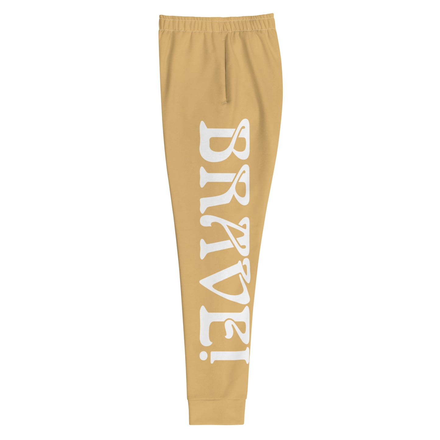“BRAVE!”Fawn Women's Joggers W/White Font