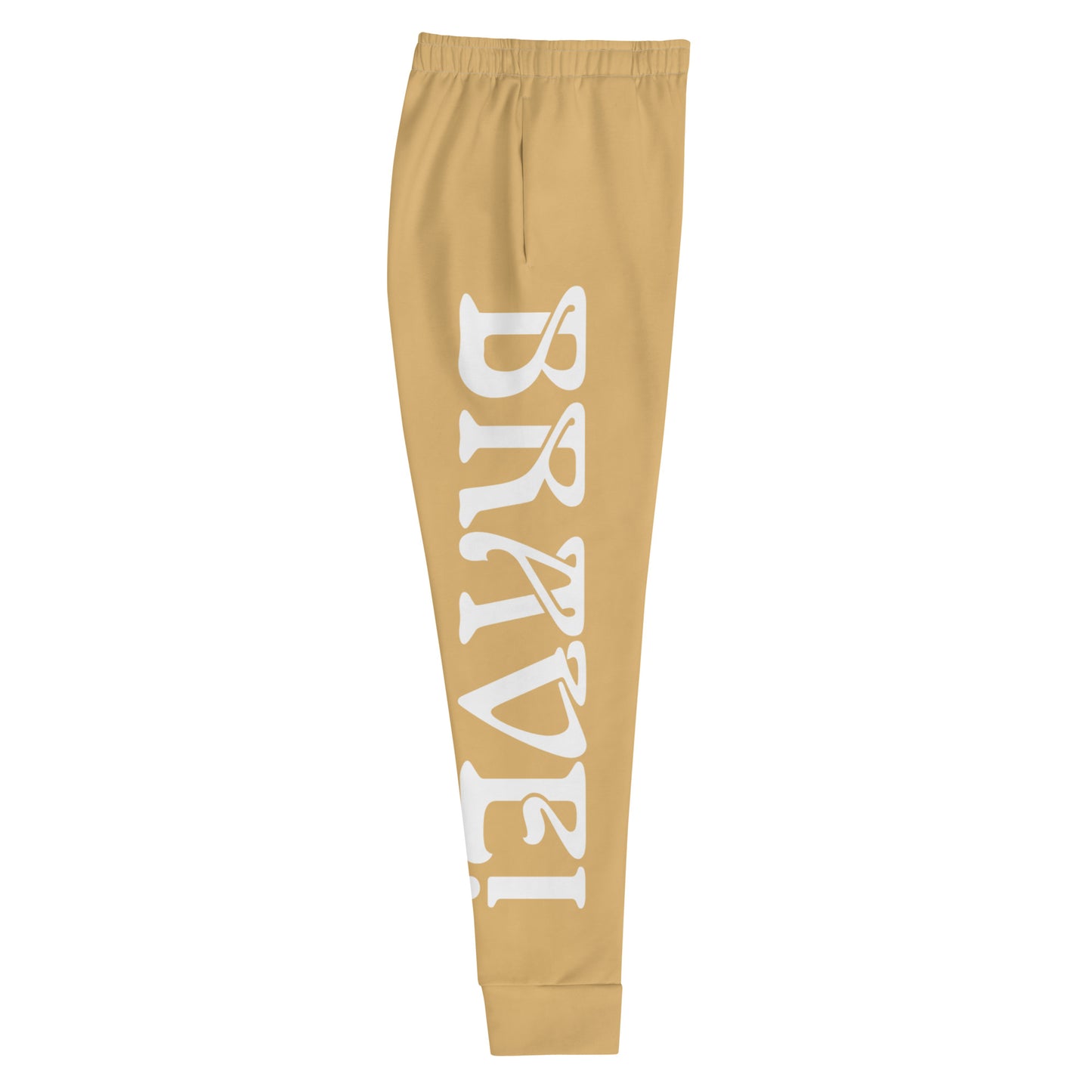 “BRAVE!”Fawn Women's Joggers W/White Font