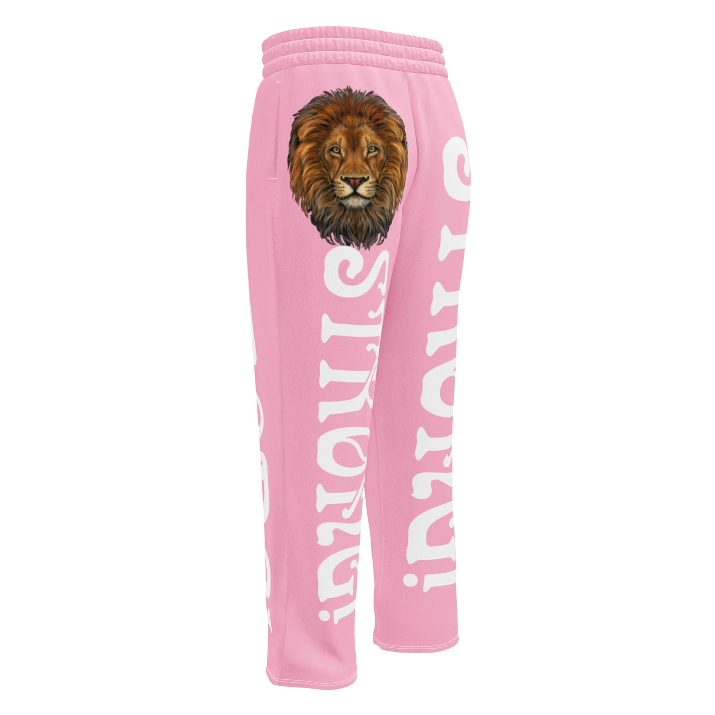 “STRONG!” Cotton Candy Wide-Leg Joggers W/White Font