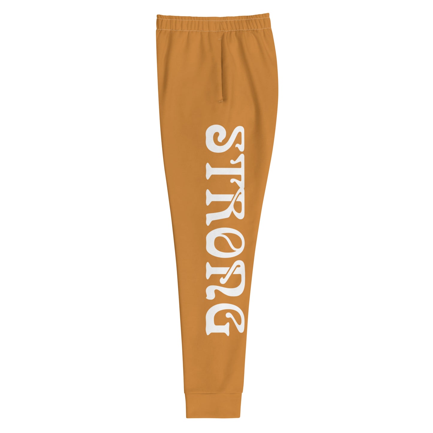 “STRONG”Bronze Women's Joggers W/White Font