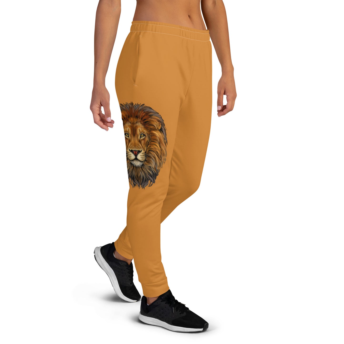 “STRONG”Bronze Women's Joggers W/White Font