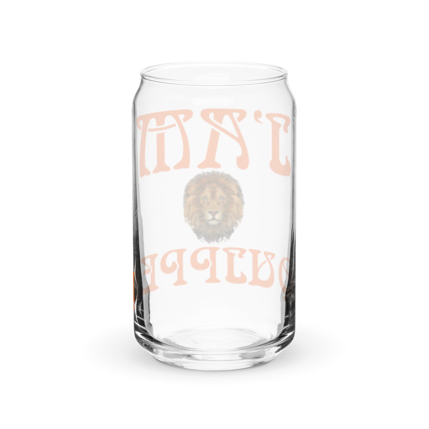 “I’AM EQUIPPED!”Can-Shaped Glass W/Orange Font