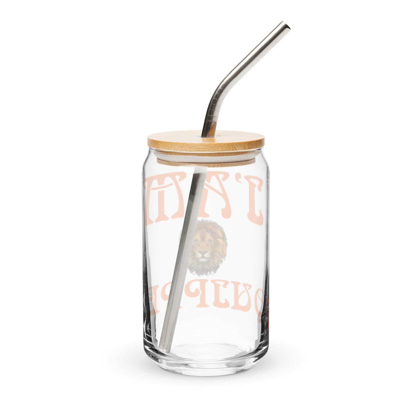 “I’AM EQUIPPED!”Can-Shaped Glass W/Orange Font