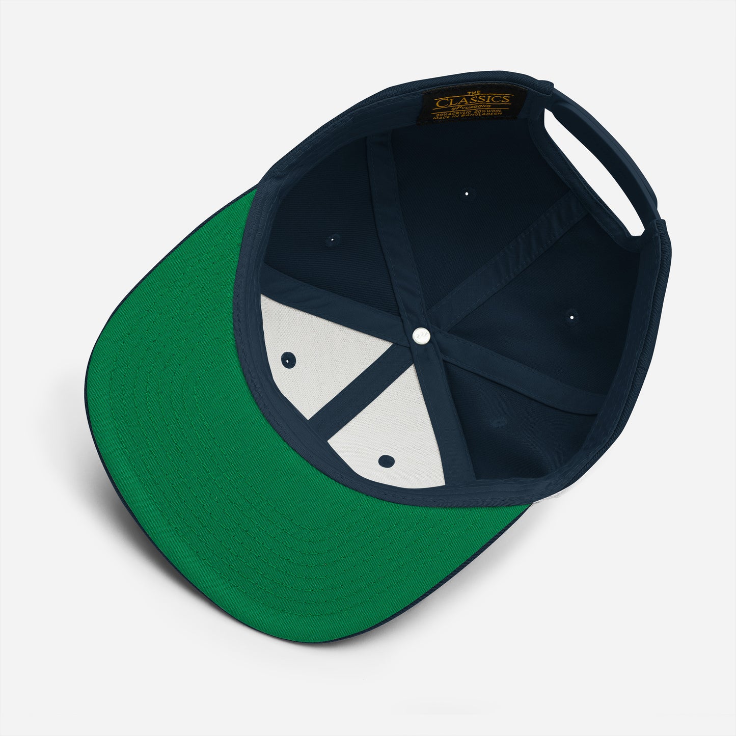 “I’AM BRAVE!”Snapback Hat W/Orange Font