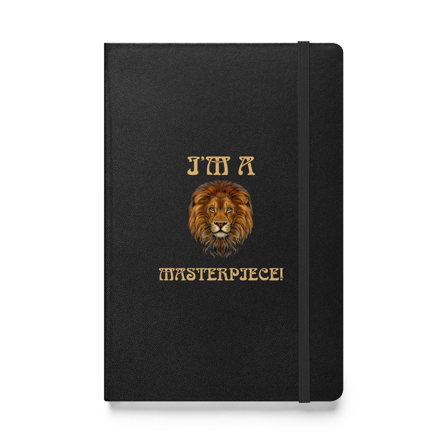 “I’M A MASTERPIECE!”Hardcover Bound Notebook W/Fawn Font