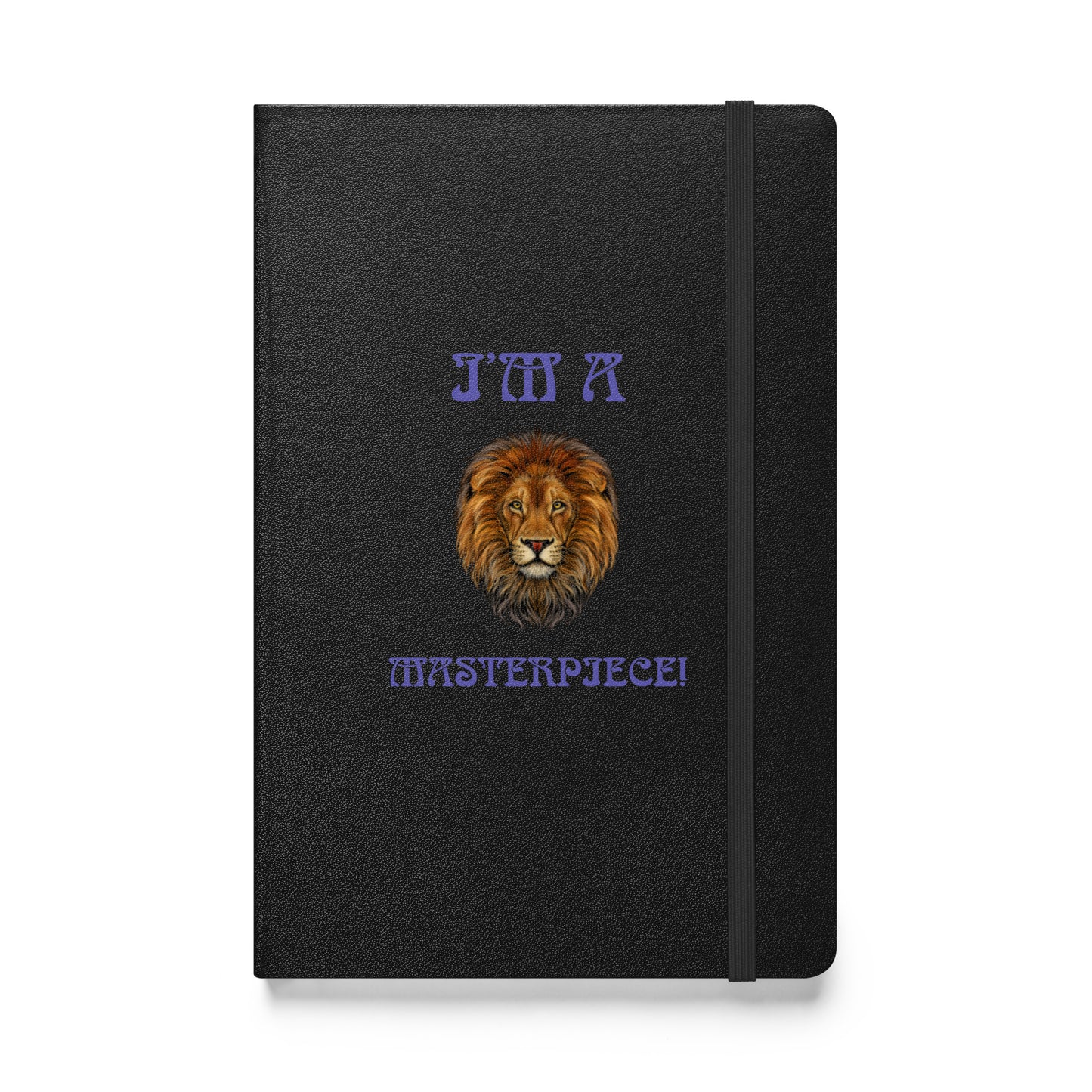“I’M A MASTERPIECE!”Hardcover Bound Notebook W/Purple Font
