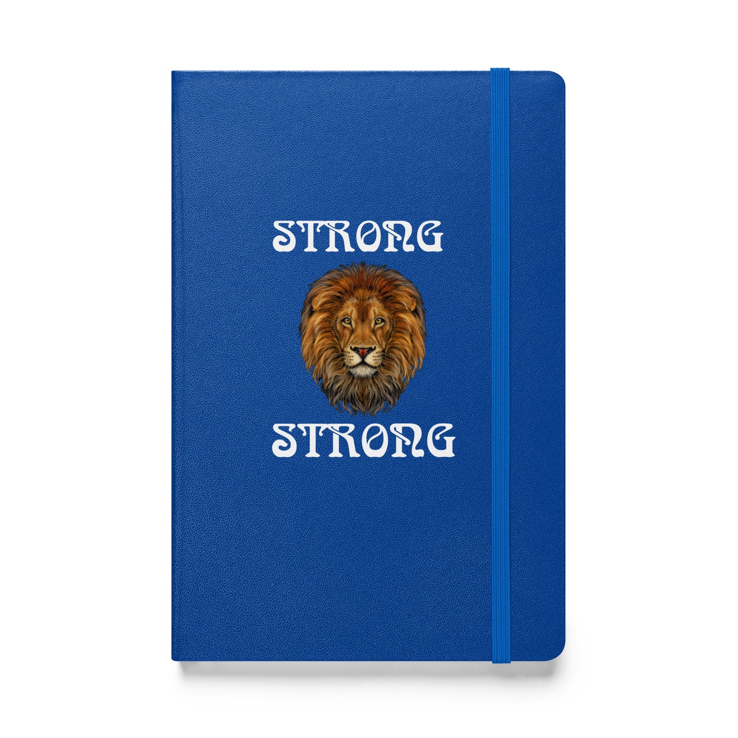 “STRONG”Hardcover Bound Notebook W/White Font