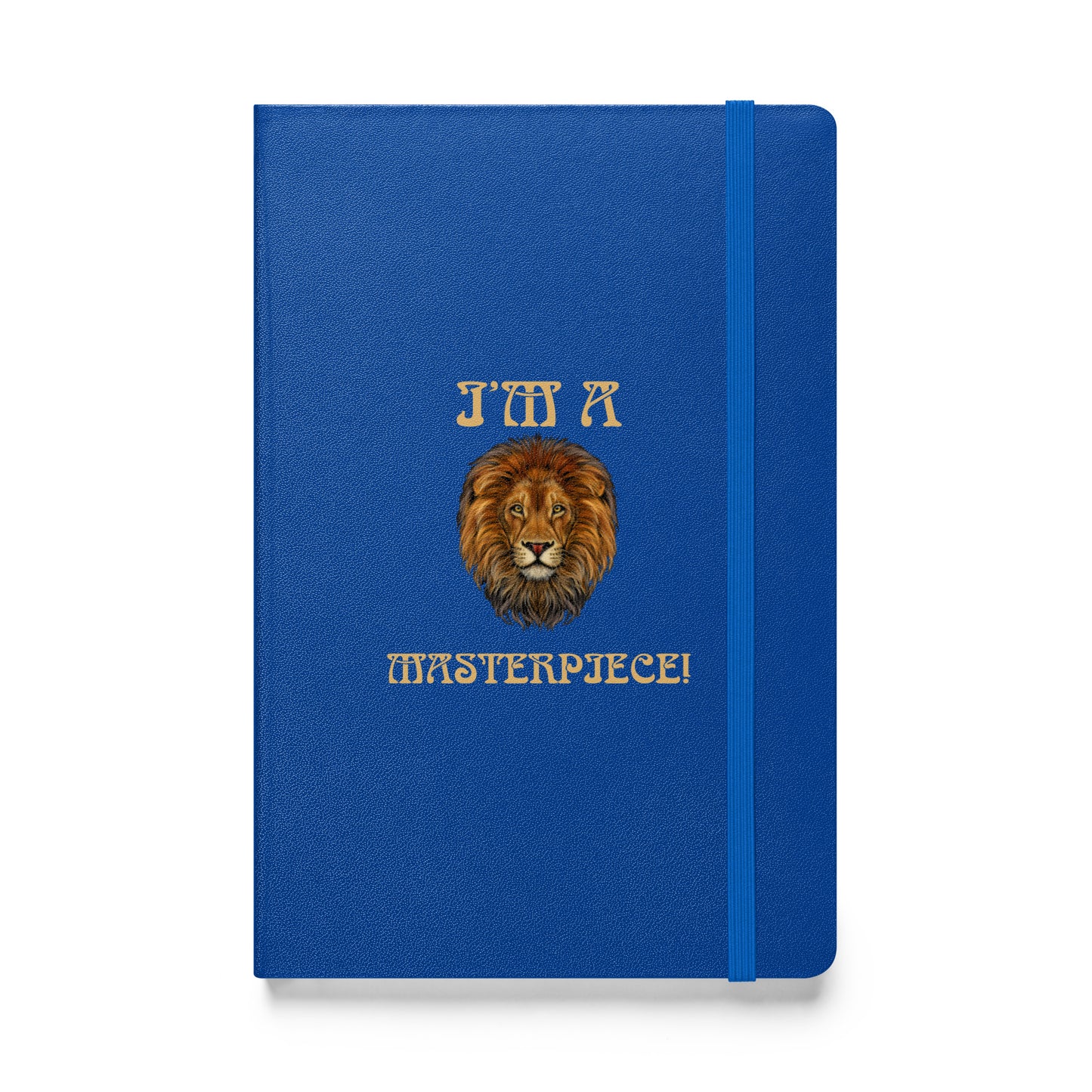 “I’M A MASTERPIECE!”Hardcover Bound Notebook W/Fawn Font