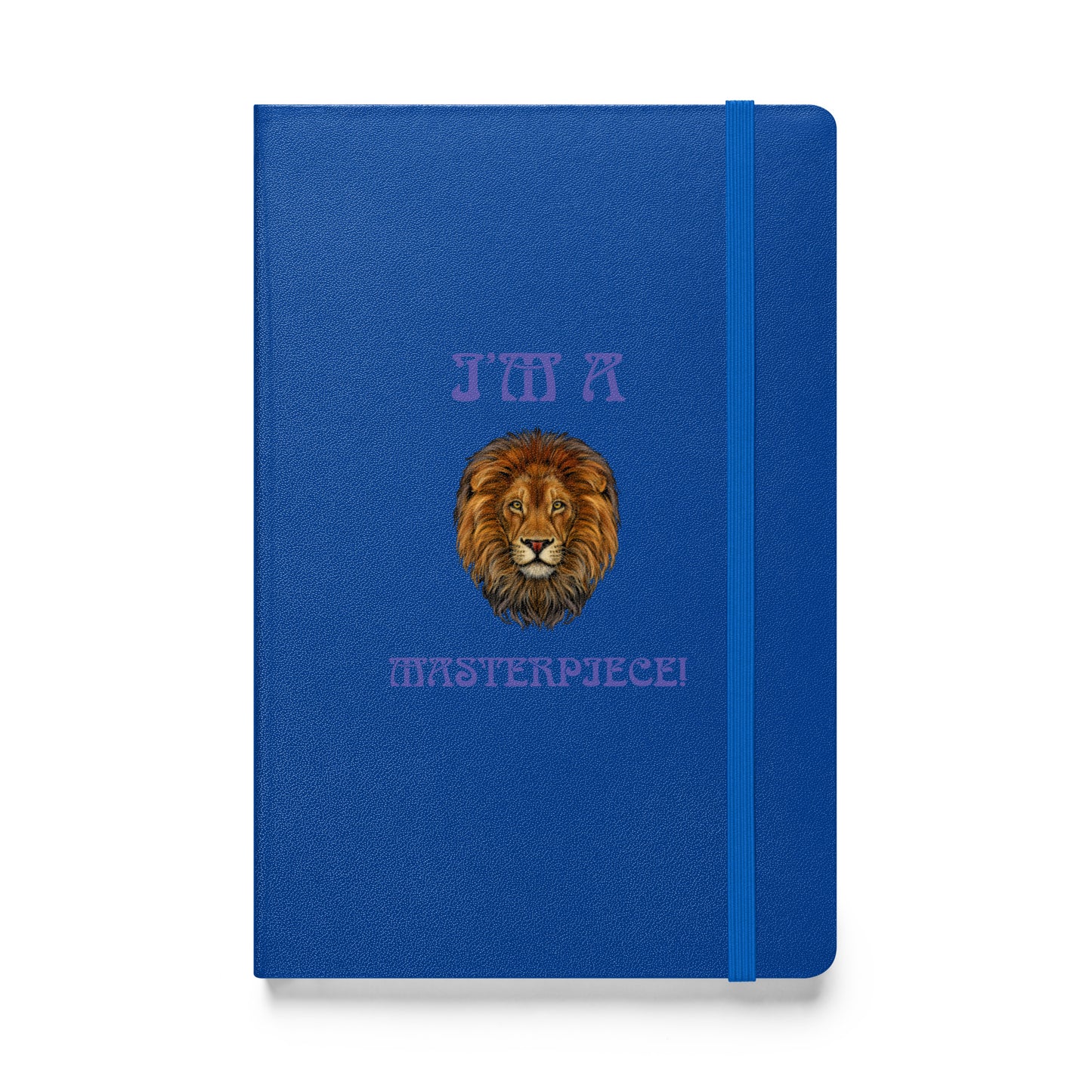 “I’M A MASTERPIECE!”Hardcover Bound Notebook W/Purple Font