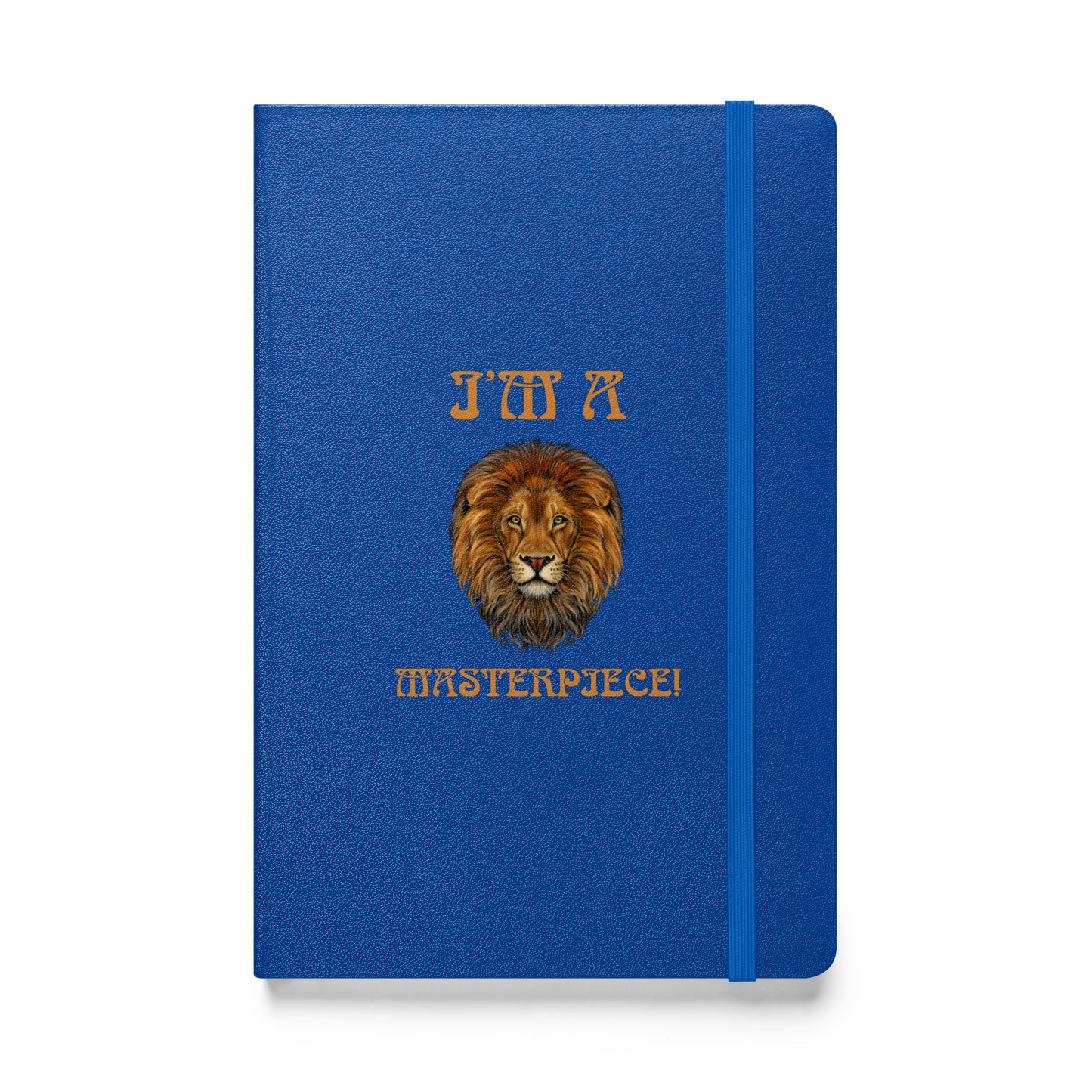 “I’M A MASTERPIECE!”Hardcover Bound Notebook W/Bronze Font