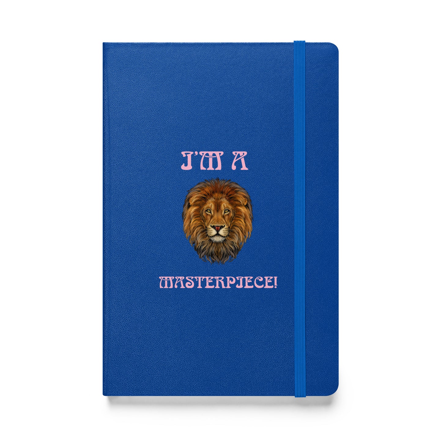 “I’M A MASTERPIECE!”Hardcover Bound Notebook W/Cotton Candy Font