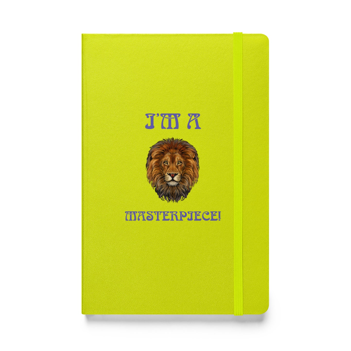 “I’M A MASTERPIECE!”Hardcover Bound Notebook W/Purple Font