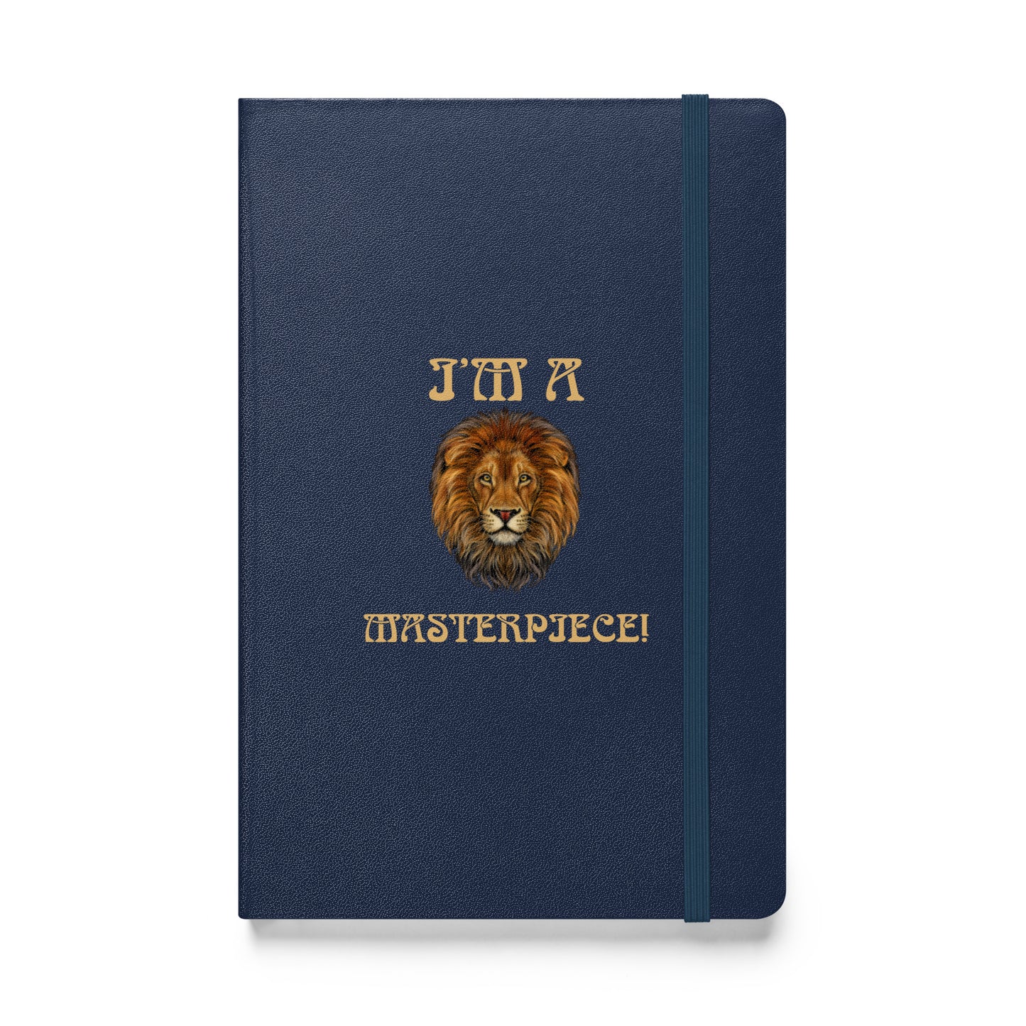 “I’M A MASTERPIECE!”Hardcover Bound Notebook W/Fawn Font