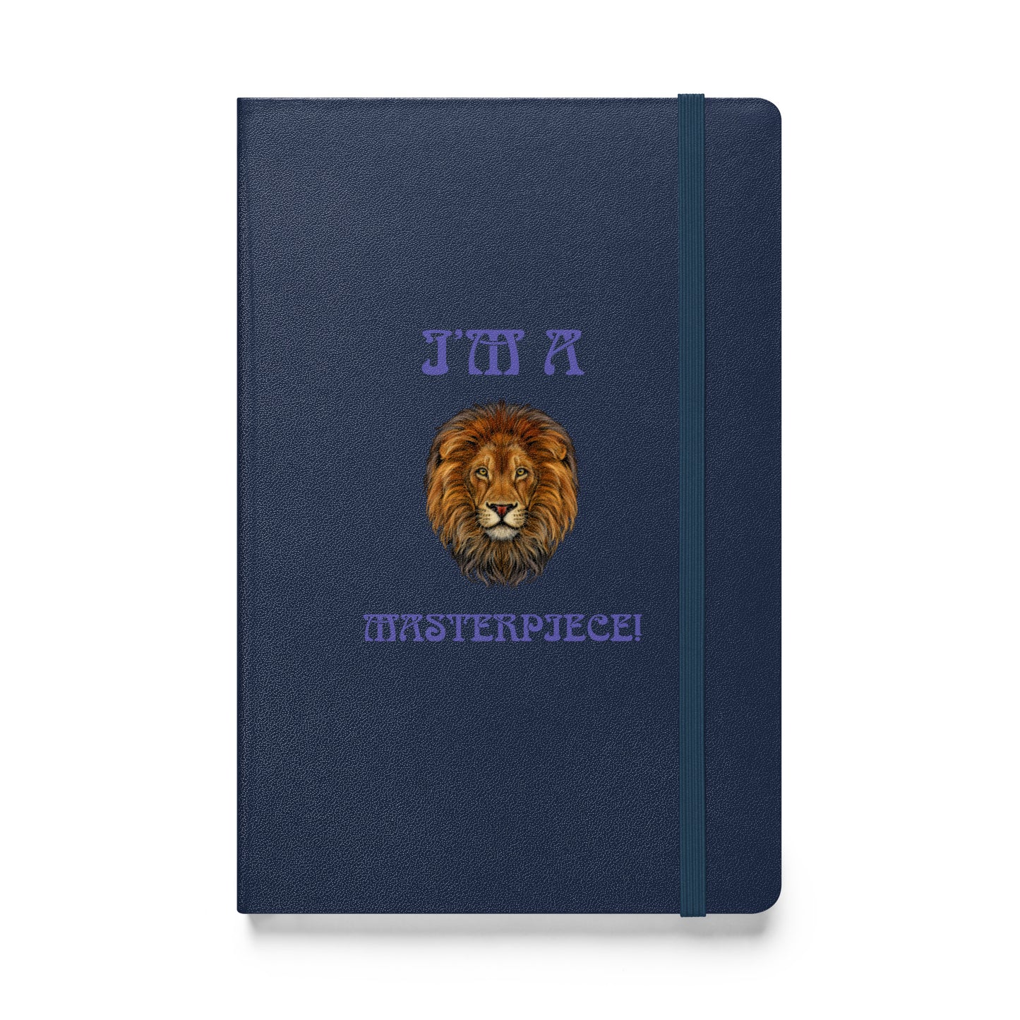 “I’M A MASTERPIECE!”Hardcover Bound Notebook W/Purple Font