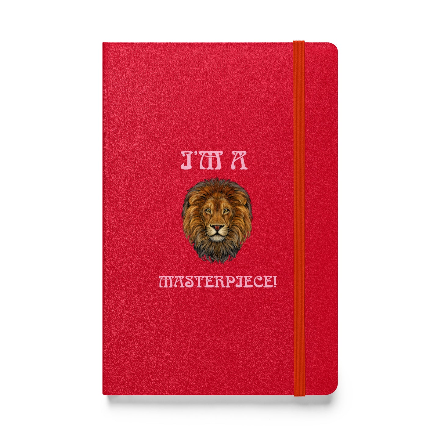 “I’M A MASTERPIECE!”Hardcover Bound Notebook W/Cotton Candy Font