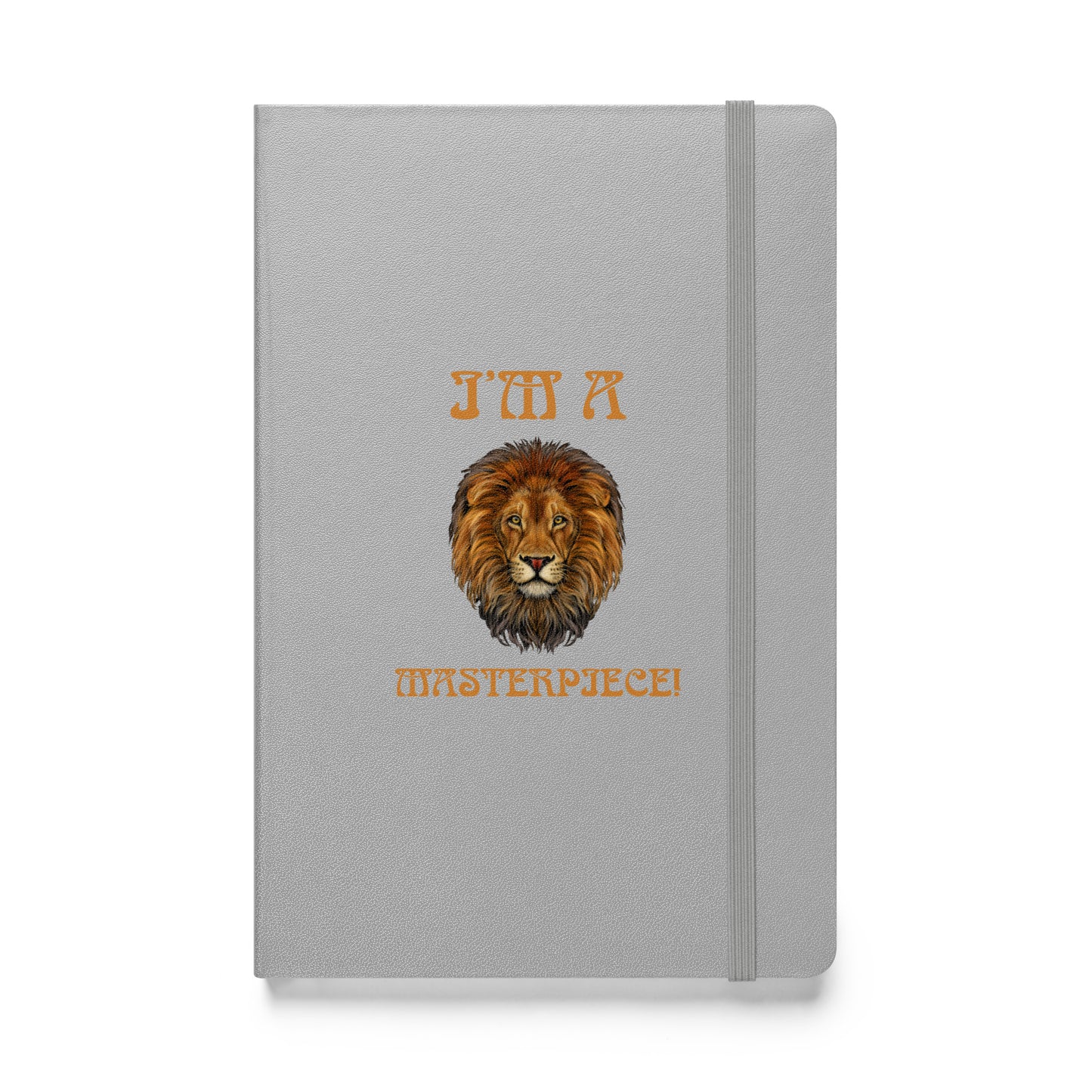 “I’M A MASTERPIECE!”Hardcover Bound Notebook W/Bronze Font