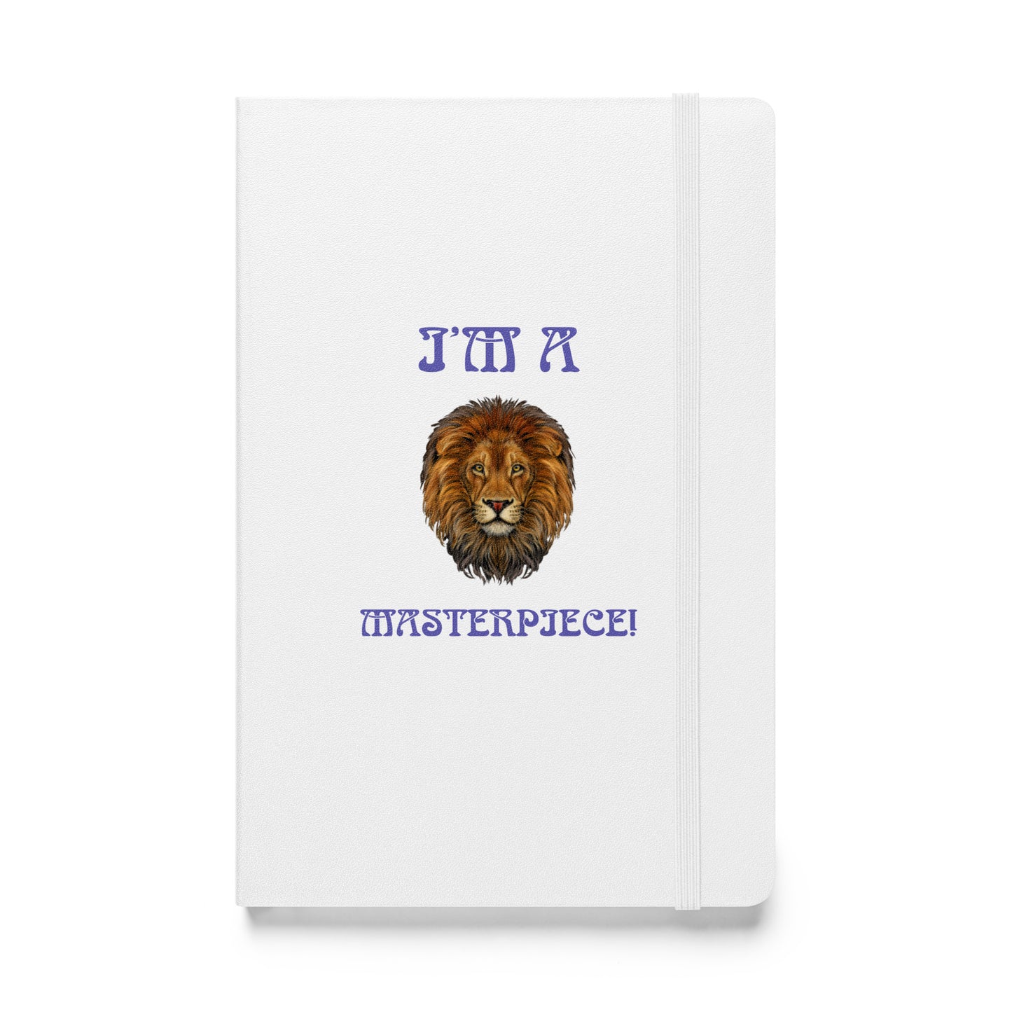 “I’M A MASTERPIECE!”Hardcover Bound Notebook W/Purple Font