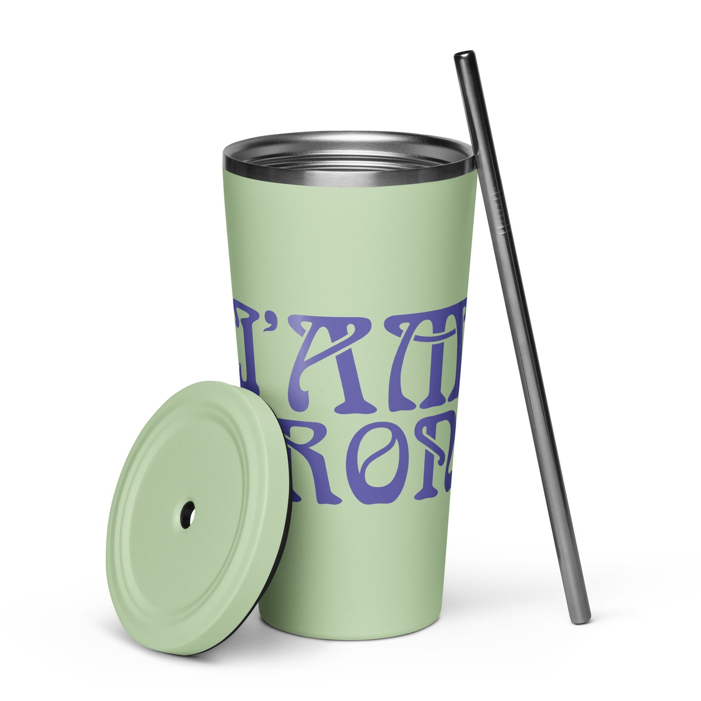 “I’AM STRONG” Insulated Tumbler W/Purple Font