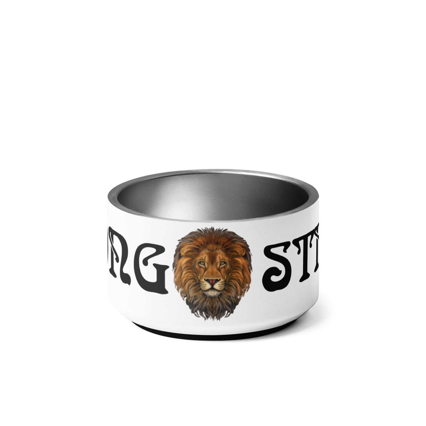 “STRONG” Pet Bowl W/Black Font