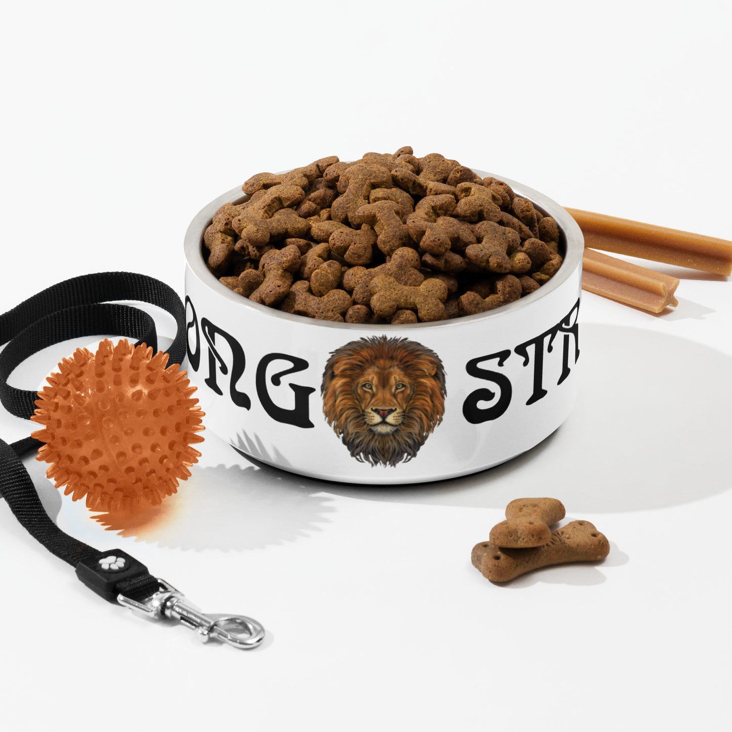 “STRONG” Pet Bowl W/Black Font